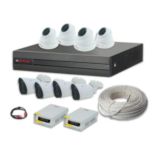CP Plus 2.4MP 8 HD Camera Kit